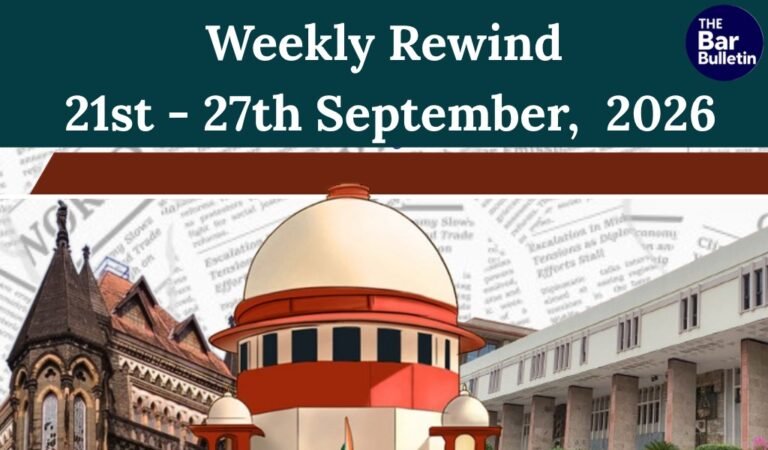 Weekly Legal News Rewind September 2026