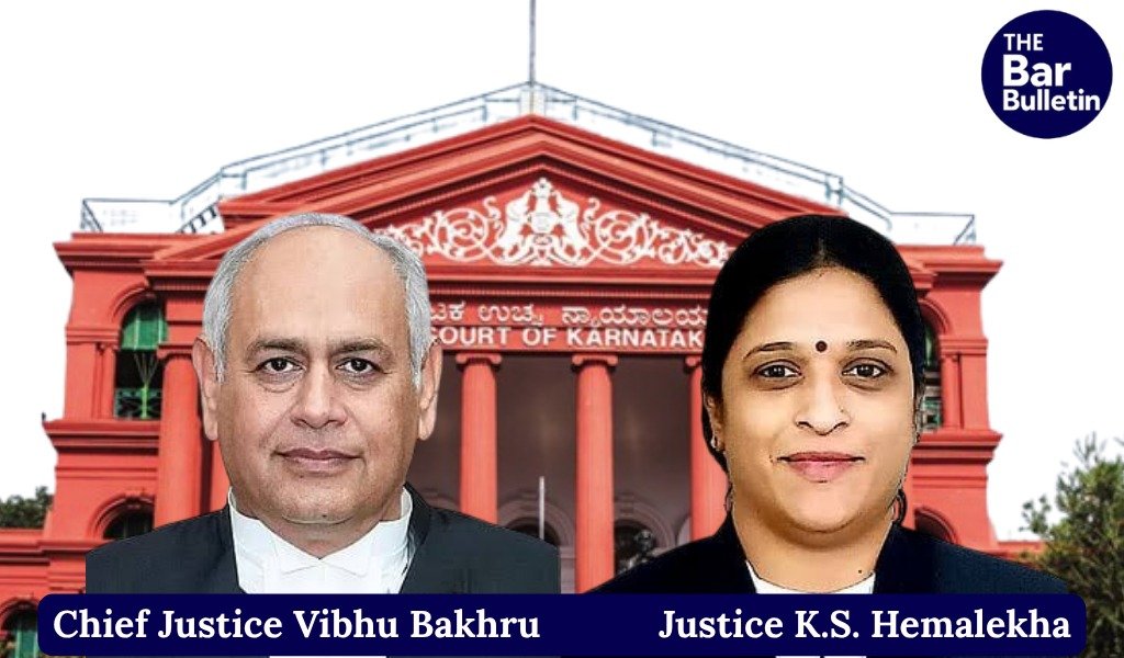 Chief Justice Vibhu Bakhru and Justice K.S. Hemalekha