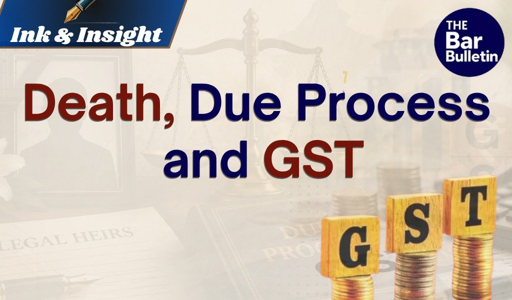 GST Section 93 taxpayer death liability