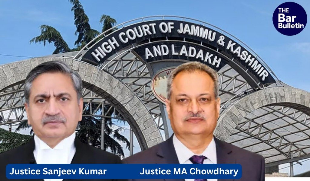 Justice Sanjeev Kumar and Justice MA Chowdhary