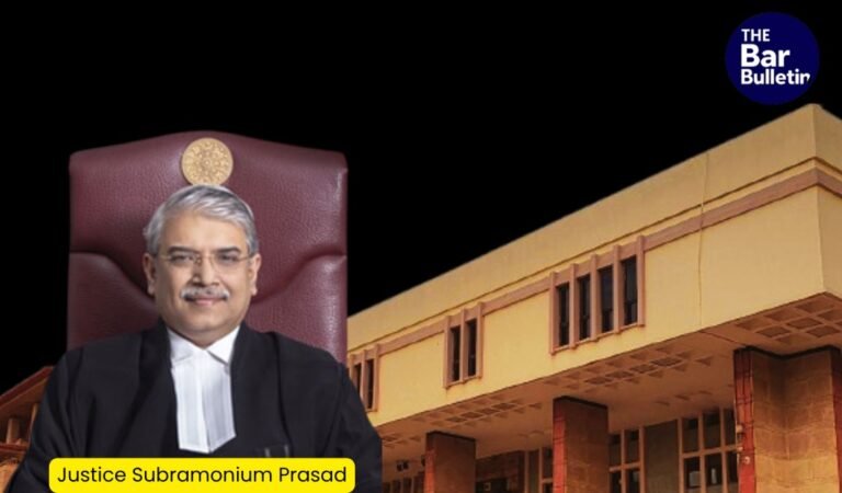 Justice Subramonium Prasad