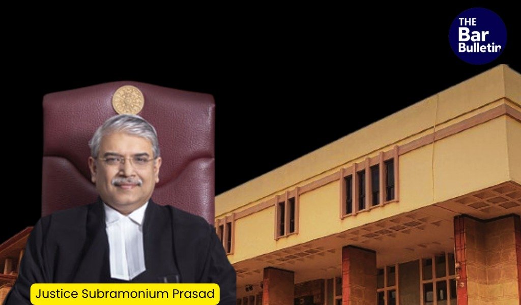 Justice Subramonium Prasad