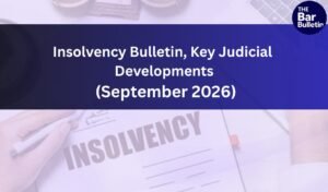 September 2026 Insolvency Developments