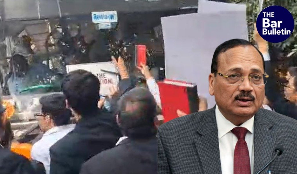 Supreme Court Lawyers Protest Hearing
