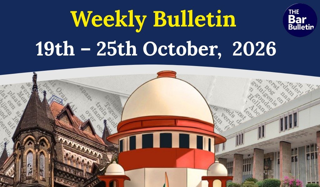 Weekly Legal Bulletin October 2026